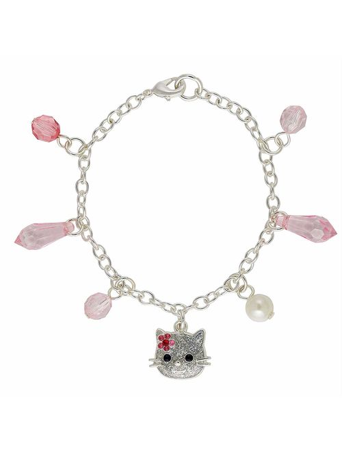 Ravel Little Gem Kids Kitten Watch & Jewellery gift Set For Girls R2212