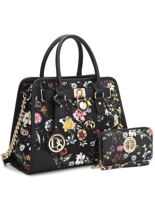 Dasein Women Handbags Top Handle Satchel Purse Shoulder Bag Briefcase Hobo Bag S