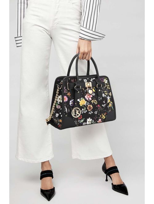 Dasein Women Handbags Top Handle Satchel Purse Shoulder Bag Briefcase Hobo Bag S