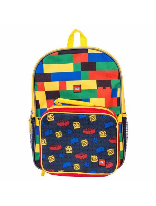 LEGO Batman Backpack Combo Set - Lego Boys' 4 Piece Backpack Set - Backpack & Lunch Kit