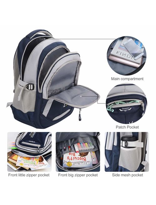 Boys Backpack, Fanspack Backpack for Boys Kids Backpack Bookbags for Elementary School