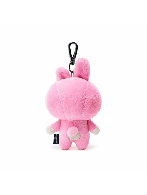 BT21 Official Merchandise by Line Friends - Cooky Character Doll Keychain Ring Cute Handbag Accessories