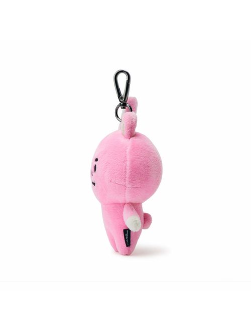 BT21 Official Merchandise by Line Friends - Cooky Character Doll Keychain Ring Cute Handbag Accessories