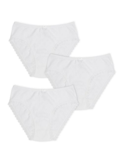 Lucky & Me | Lily Girls Briefs | Children's Organic Cotton Underwear | 3 Pack