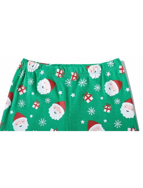 Girls Christmas Pajamas Children PJs Gift Set Kids Cotton Sleepwear