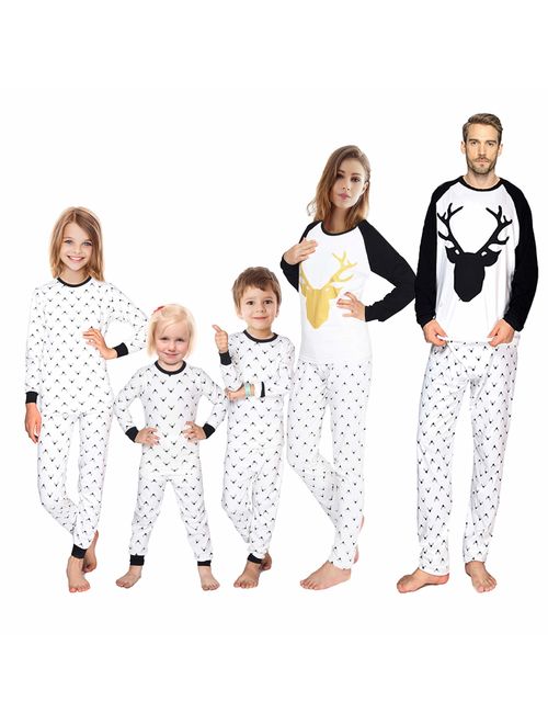 Family Matching Christmas Pajamas Sleepwear Set
