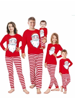 Christmas Family Matching Red Holiday Pajama PJ Sets