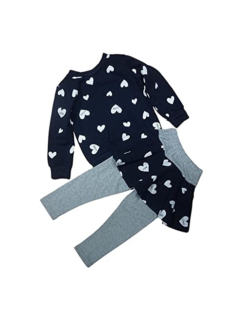 BomDeals Adorable Cute Toddler Baby Girls Clothes Set,Long Sleeve T-Shirt Pants Outfit