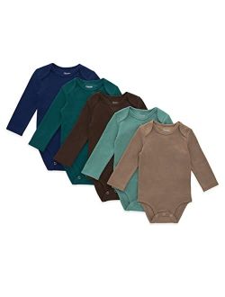 Ultimate Baby Flexy 5 Pack Long Sleeve Bodysuits