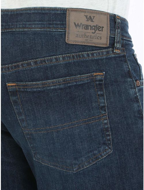 Wrangler Authentics Mens Relaxed Fit Comfort Flex Jean