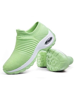 Store Mesh Slip On Walking Shoes Sock Sneakers