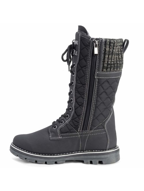 Polar Womens Winter Thermal Snow Outdoor Warm Mid Calf Waterproof Durable Boot