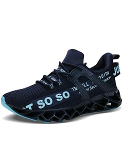 JSLEAP Mesh Just So So Shoes Slip Resistant Sneakers | Non Slip Blade Running Shoes