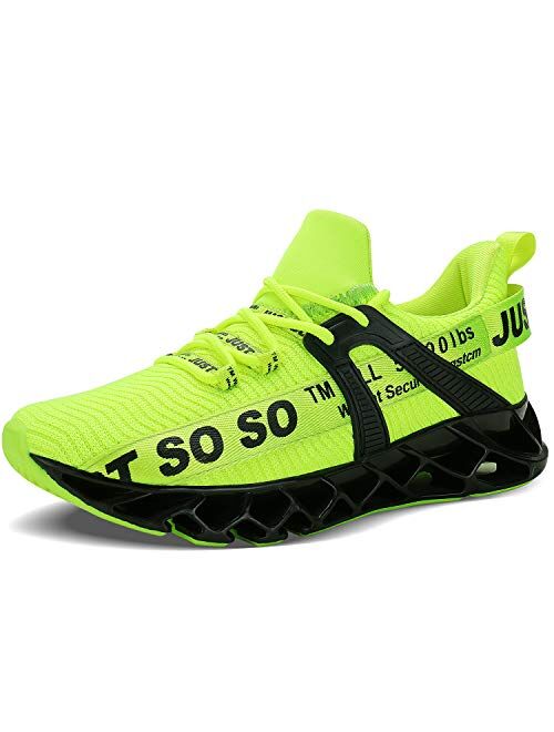 JSLEAP Mesh Just So So Shoes Slip Resistant Sneakers | Non Slip Blade Running Shoes