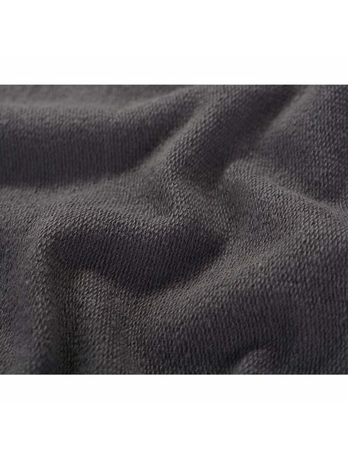 Amy Coulee Men's Casual Classic Short Cotton Solid Relaxed Fit Short