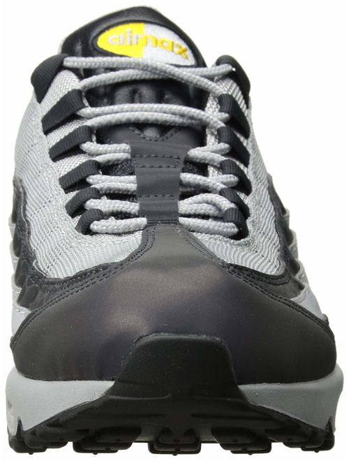 Nike Men's Air Max 95 SE Reflective, Off Noir/Amarillo-Wolf Grey, Size 10.5