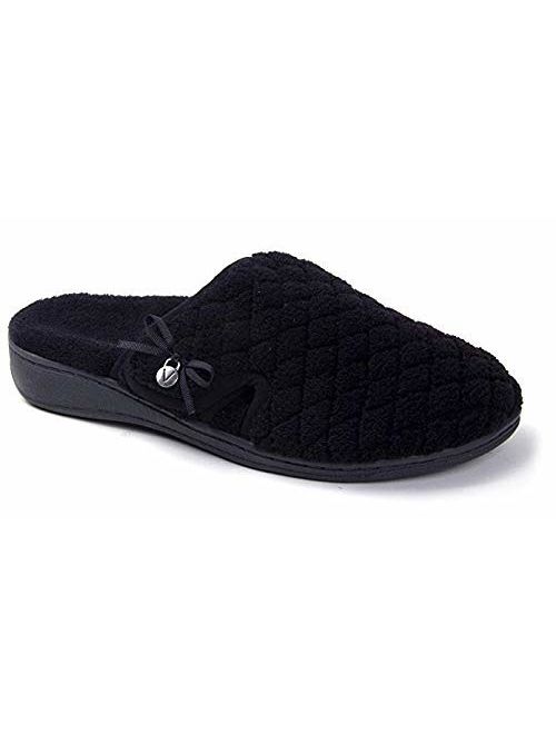 Vionic Women's Adilyn Mule Slipper-Comfortable Spa House Slippers that include Three-Zone Comfort with Orthotic Insole Arch Support