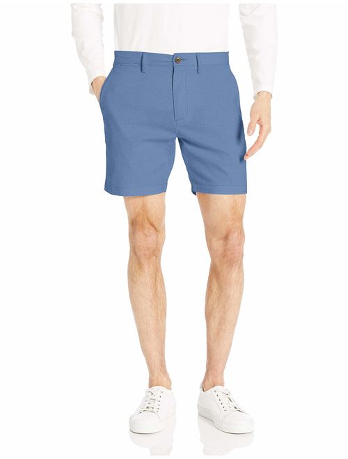 Amazon Brand - Goodthreads Men's 7 Cotton Solid Relaxed Fit Short