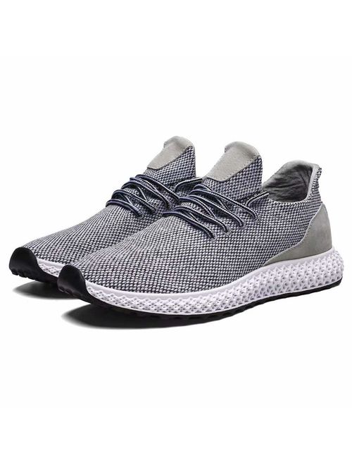 CAMELSPORTS Men Breathable Running Shoes Light Weight Mesh Men Sneakers Fashion Tennis Athletic Shoes for Sport 