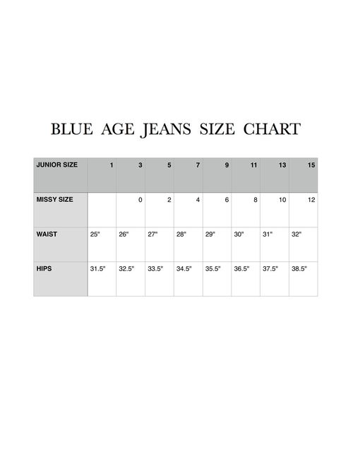 BLUE AGE Womens Destroyed Stretch Skinny Jeans Denim