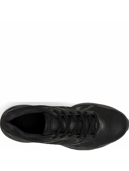 Saucony Men's Cohesion 11 Running Shoe, Black, 7 Medium US