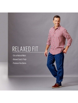 Authentics Mens Classic Relaxed Fit Flex Jean