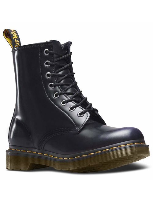 Dr. Martens Women's 1460w Originals Eight-Eye With Yellow Stitching Lace-up Boot