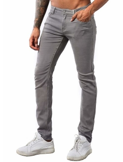 Men's Slim Fit Stretch Comfy Fashion Denim Jeans Pants