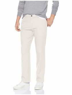 Men's Relaxed-Fit Casual Stretch Khaki
