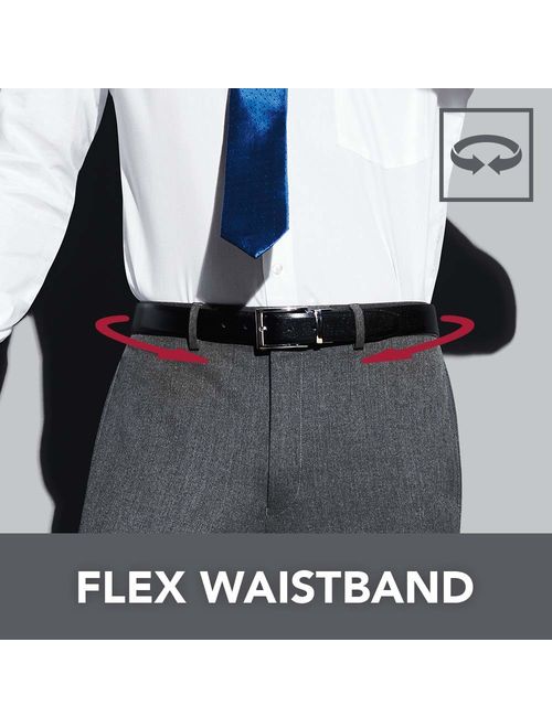 Van Heusen Men's Flex Flat Front Straight Fit Pant