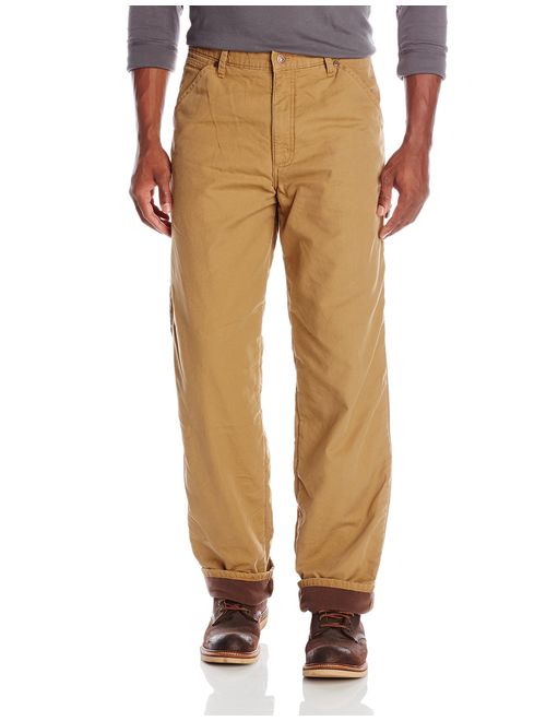 Wrangler Authentics Mens Fleece Lined Carpenter Pant