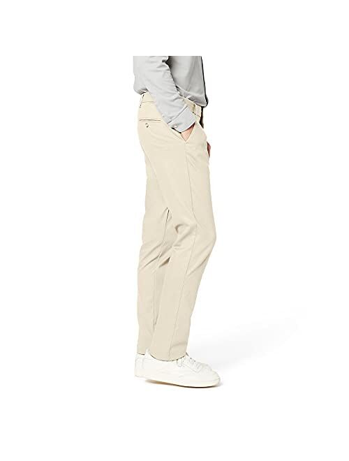 Dockers Cotton Solid Slim Fit Stretch Pants