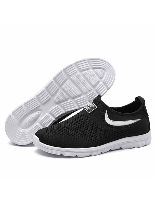 Socviis Mens Casual Athletic Sneakers Comfort Running Shoes Slip On Shoe for Men Walking Working Tennis Aerobics Gym