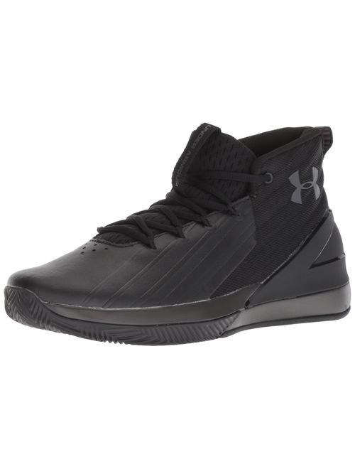 Under Armour Men's Launch Basketball Shoe, Black (001)/Anthracite, 9