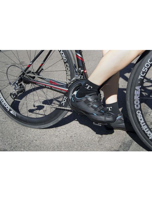Tommaso Road Bike Cycling Spin Shoe Dual Cleat Compatibility
