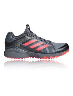 Performance Mens Lux Field Hockey Trainers - Red Orange