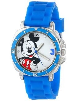 Disney Kids' MK1266 Watch with Blue Rubber Band