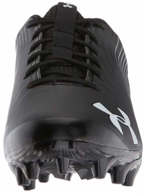 Under Armour Men's Speed Phantom MC Football Shoe, Black/White