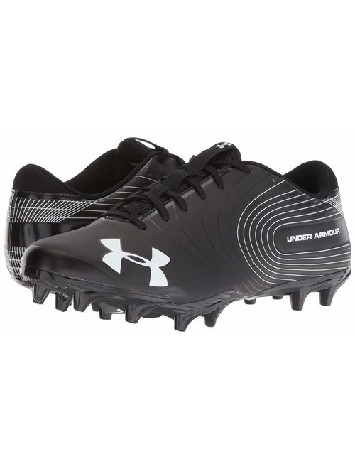 Under Armour Men's Speed Phantom MC Football Shoe, Black/White