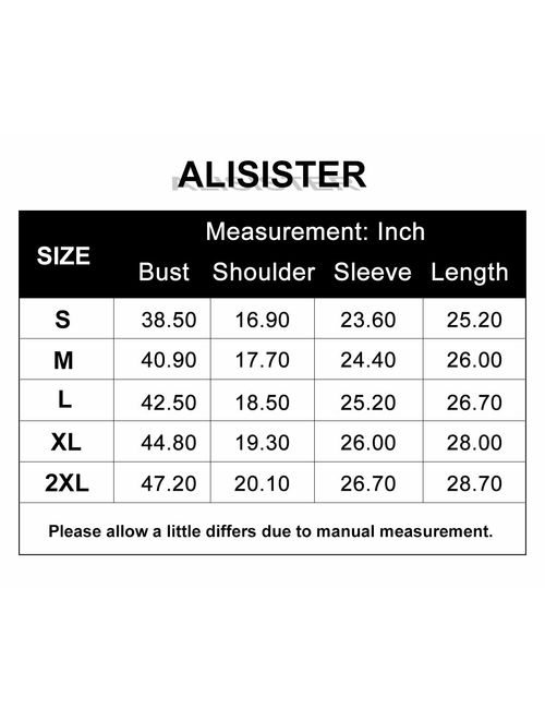 ALISISTER Ugly Christmas Sweatshirt 3D Unisex Adult Cool Xmas Pullover T-Shirts Tee Top Long Sleeve Red