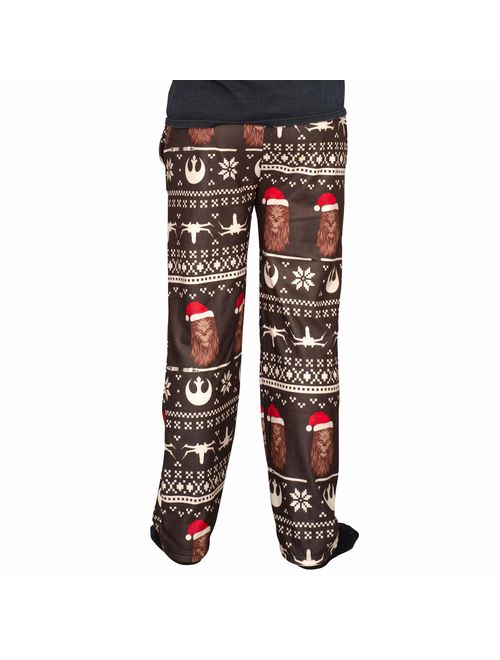 Star Wars Chewbacca Christmas Brown Lounge Pants