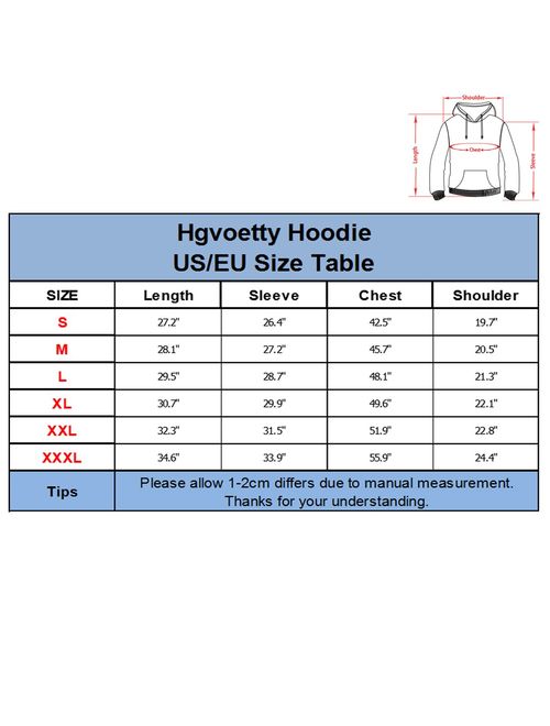 Hgvoetty Unisex Graphic Hoodies for Women Men Cool 3D Graphic Printed Sweatshirts with Pockets
