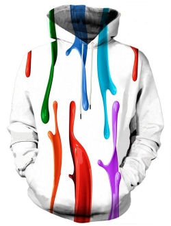 Hgvoetty Unisex 3D Graphic Print Hoodies Graphic Space Pullover Hooded Sweatshirts for Men Women