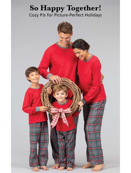 PajamaGram Classic Matching Family Pajamas - Matching Pajamas, Gray