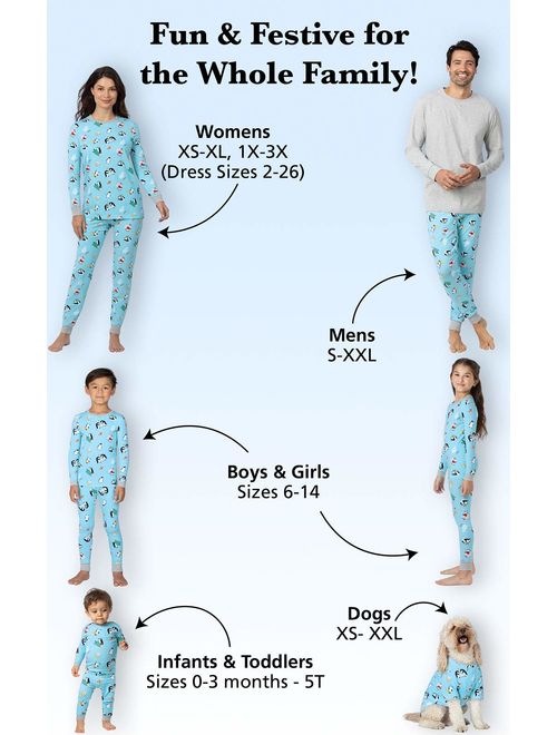 PajamaGram Matching Family Christmas Pajamas - Matching Christmas PJs for Family