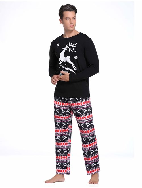 iClosam Family Matching Pajamas Set Christmas Pajamas Holiday Pjs for Women/Men/Boys/Girls