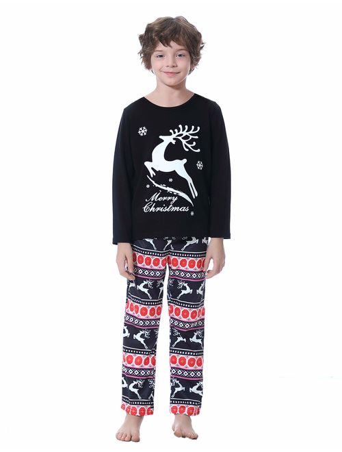 iClosam Family Matching Pajamas Set Christmas Pajamas Holiday Pjs for Women/Men/Boys/Girls