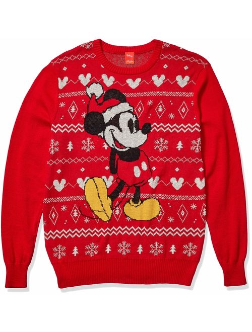 Disney Men's Ugly Christmas Pullover Sweater