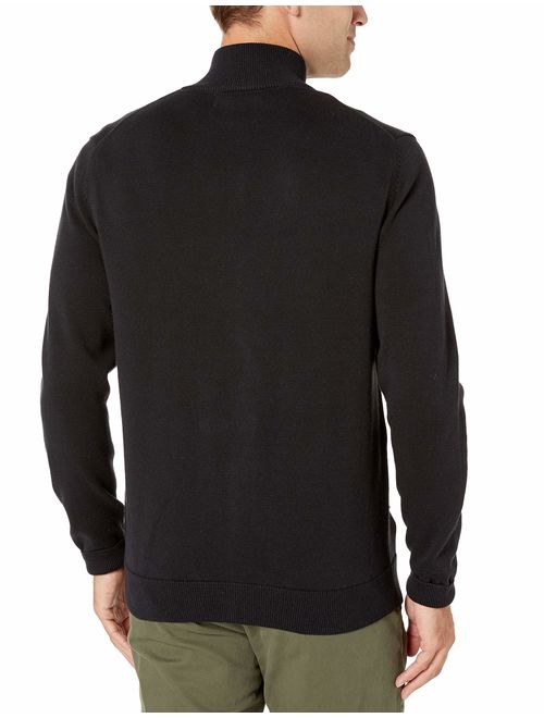 Amazon Essentials Men's Full-Zip Cotton Sweater