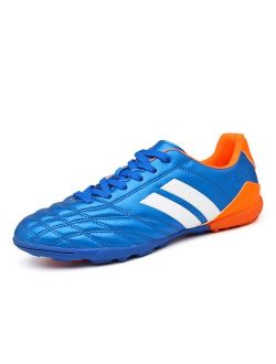 YING LAN Men's Boys Turf Cleats Soccer Athletic Football Outdoor/Indoor Sports Running Walking Shoes TF